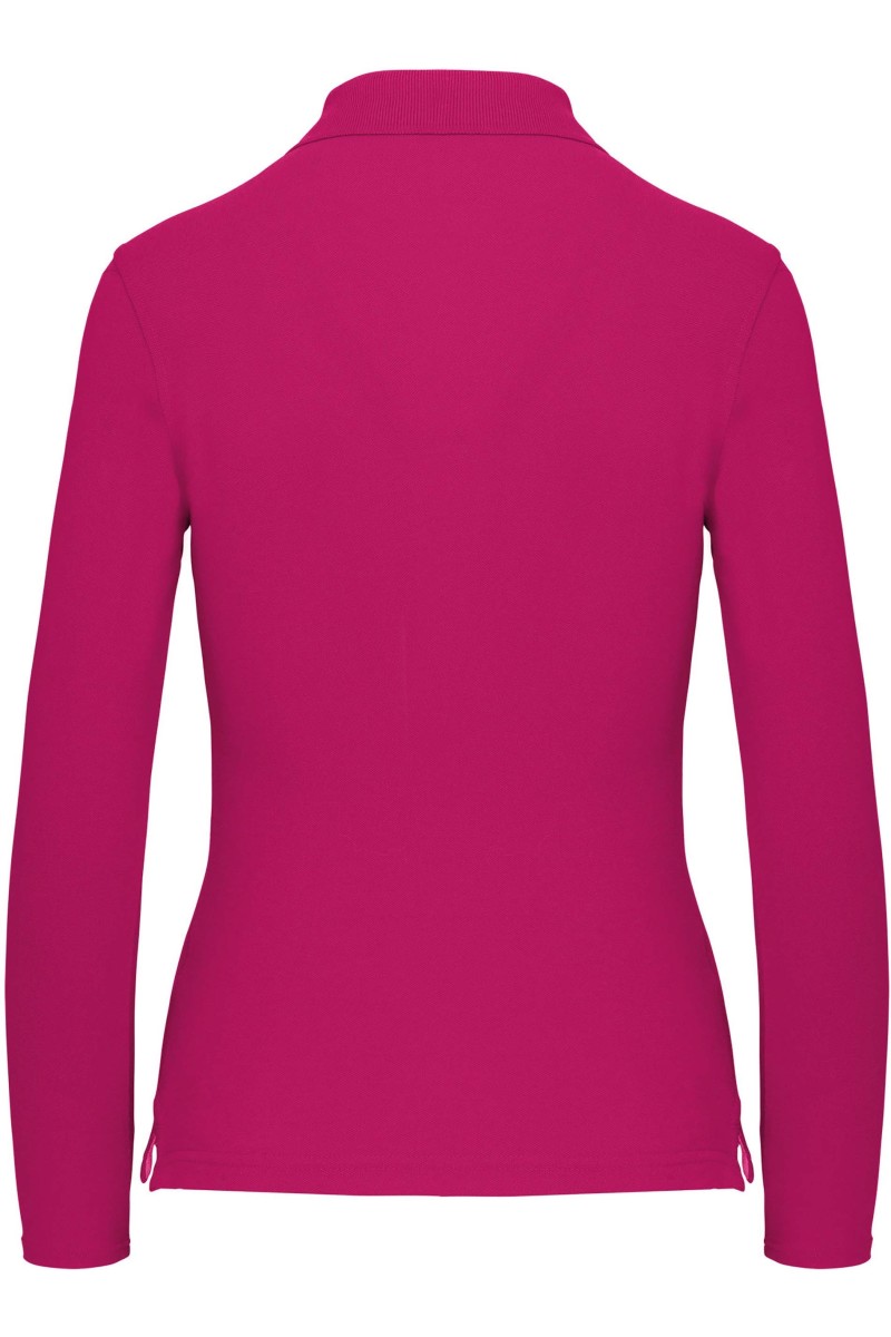 Polo manches longues femme