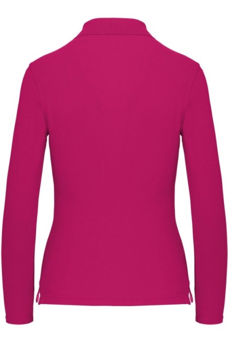 Polo manches longues femme