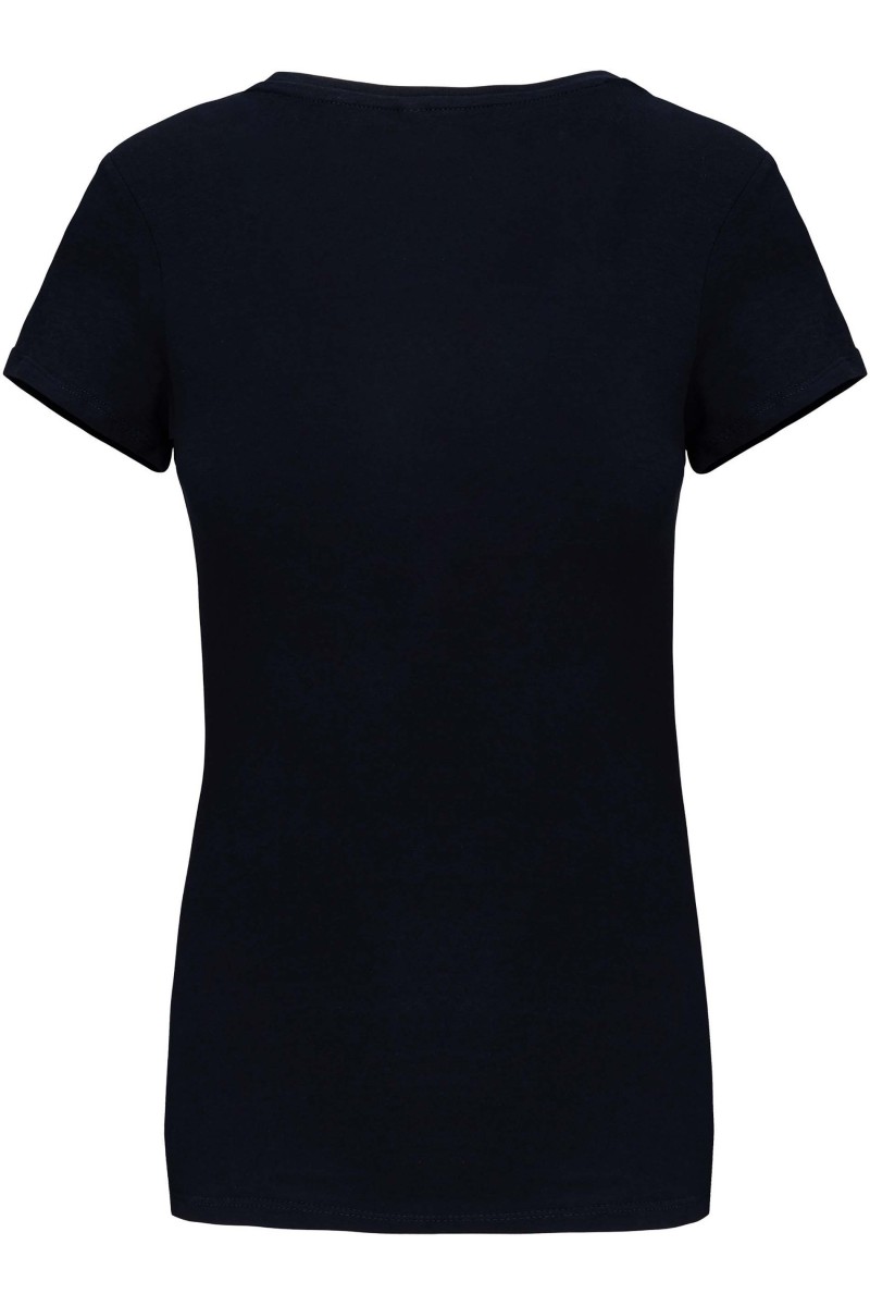 T-Shirt col rond manches courtes femme