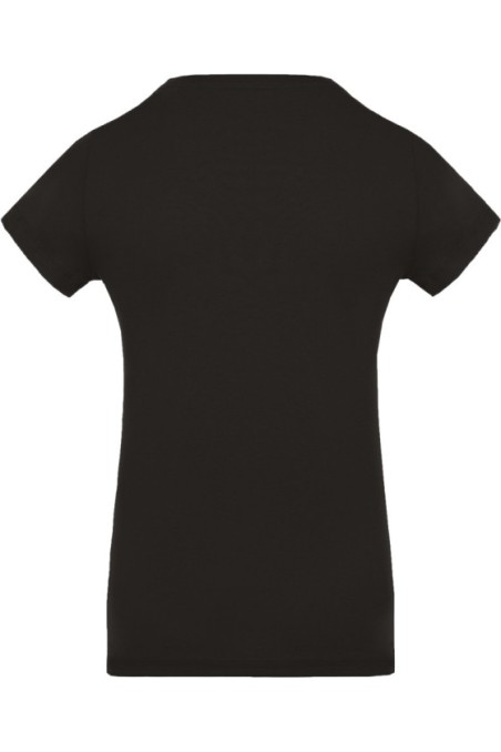T-shirt coton Bio col rond femme