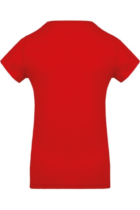 T-shirt coton Bio col rond femme