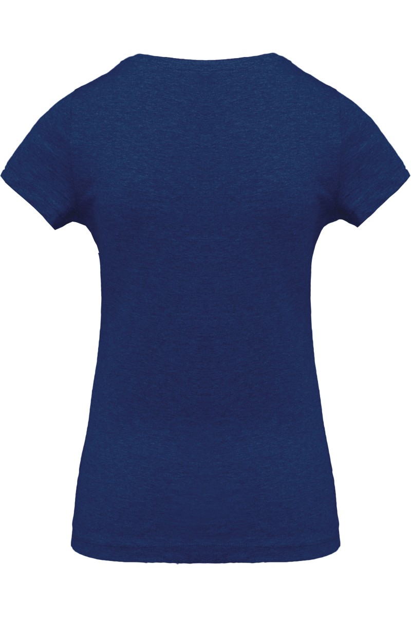 T-shirt coton Bio col rond femme