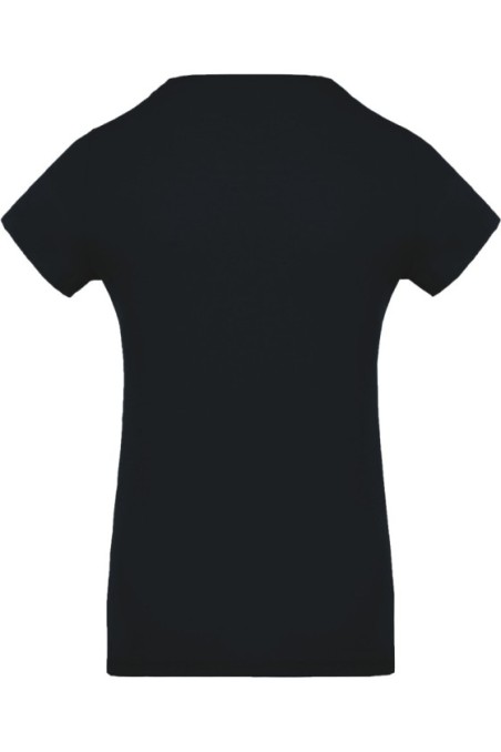 T-shirt coton Bio col rond femme