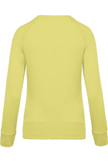 Sweat-shirt Bio col rond manches raglan femme