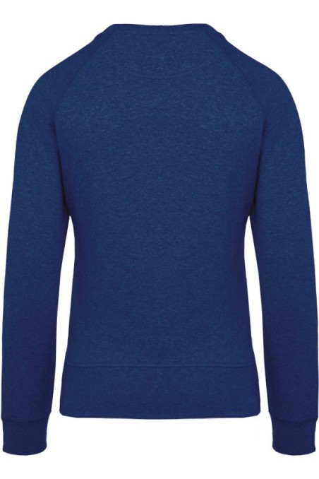 Sweat-shirt Bio col rond manches raglan femme