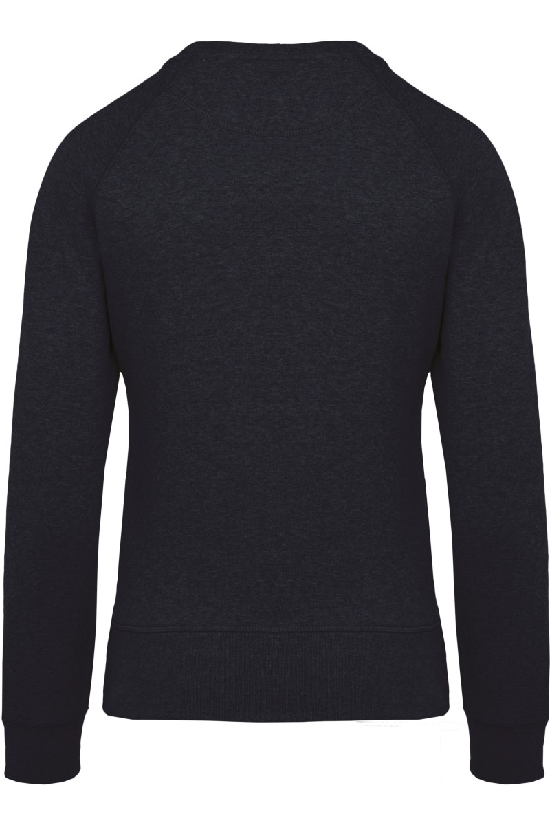 Sweat-shirt Bio col rond manches raglan femme