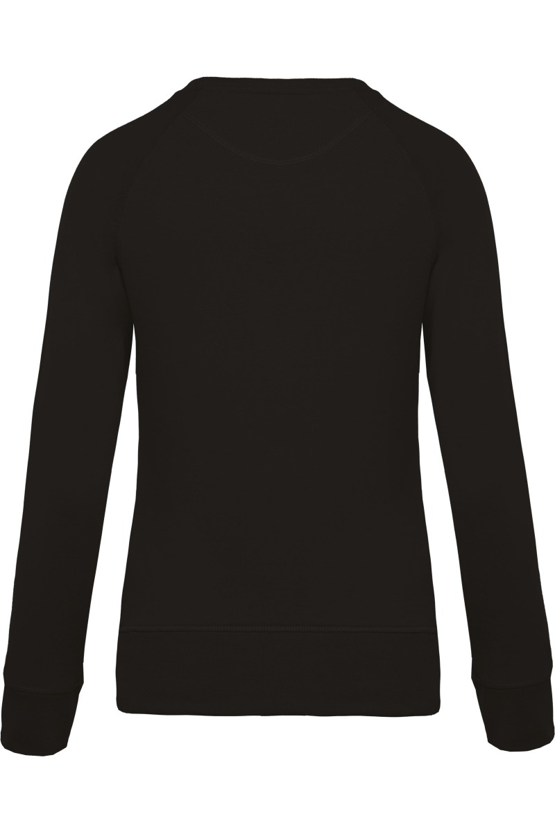 Sweat-shirt Bio col rond manches raglan femme