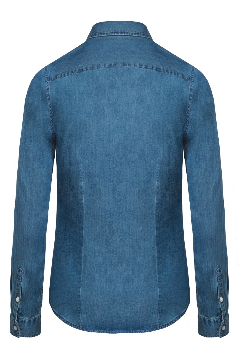Chemise denim femme