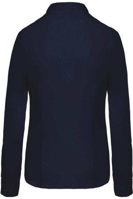 Chemise popeline manches longues femme