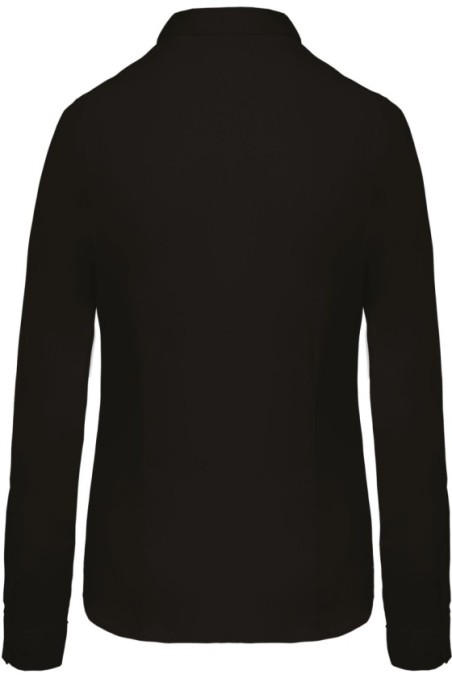 Chemise popeline manches longues femme