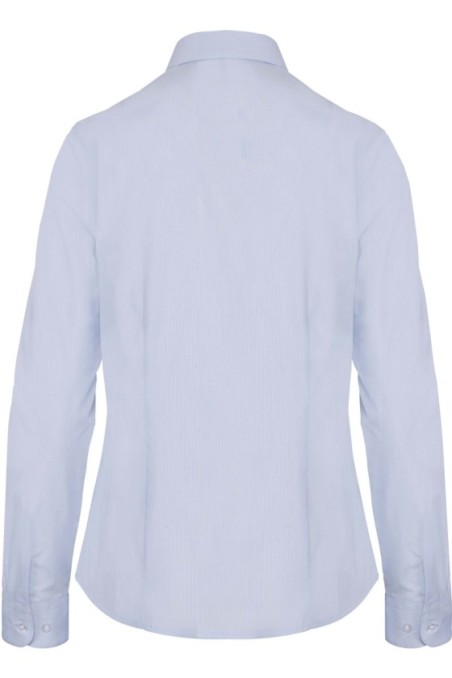 Chemise popeline manches longues femme