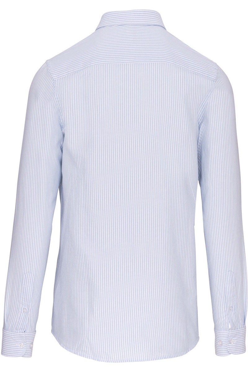 CHEMISE OXFORD LAVÉE MANCHES LONGUES