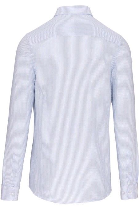 CHEMISE OXFORD LAVÉE MANCHES LONGUES