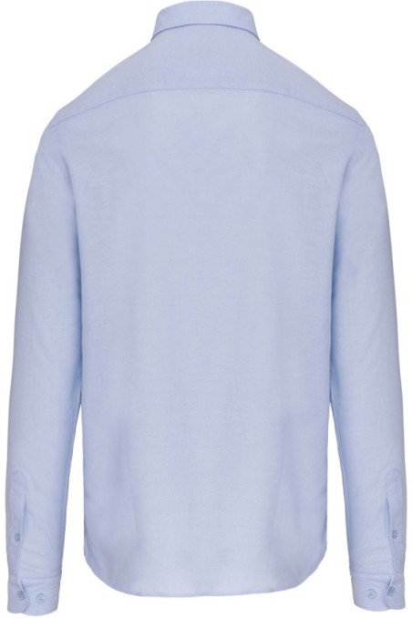CHEMISE OXFORD LAVÉE MANCHES LONGUES