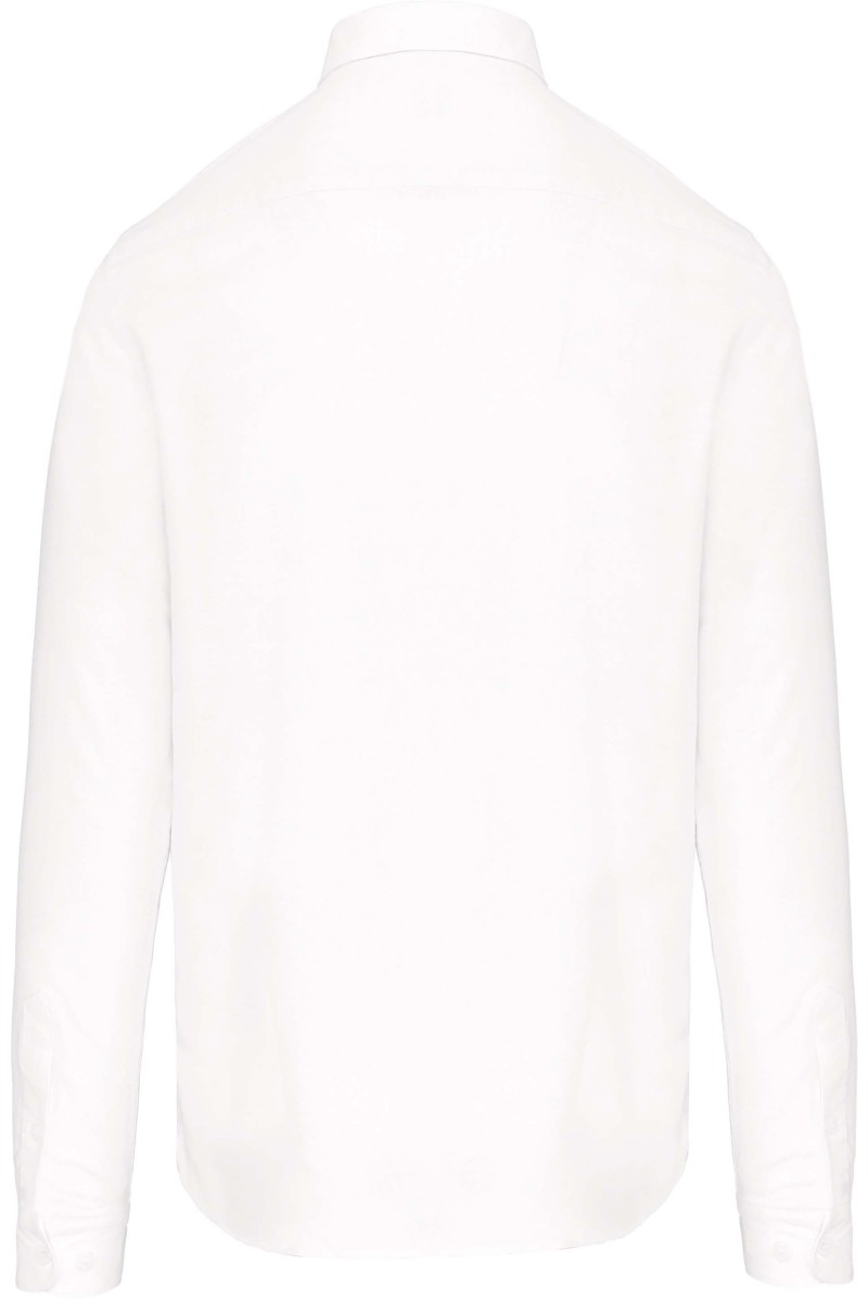 CHEMISE OXFORD LAVÉE MANCHES LONGUES
