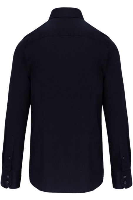 Chemise coton / élasthanne manches longues
