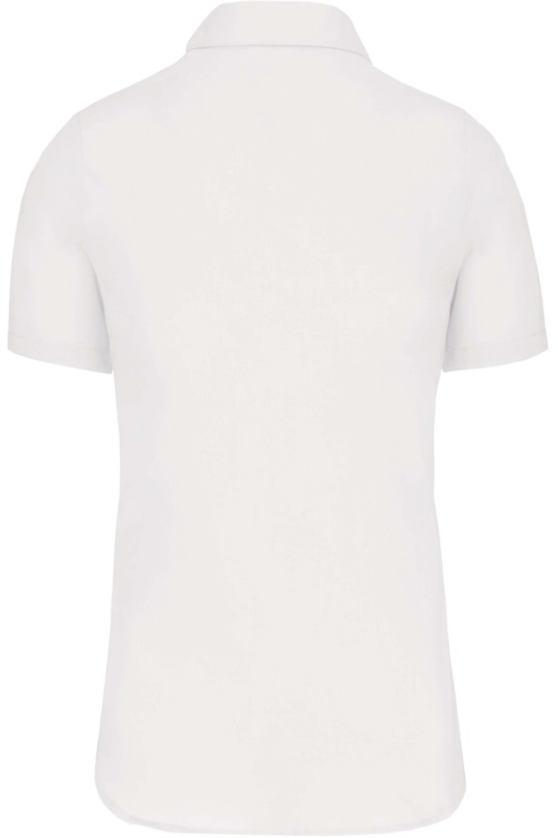 Chemise popeline manches courtes femme