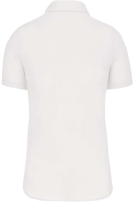 Chemise popeline manches courtes femme