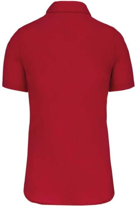 Chemise popeline manches courtes femme