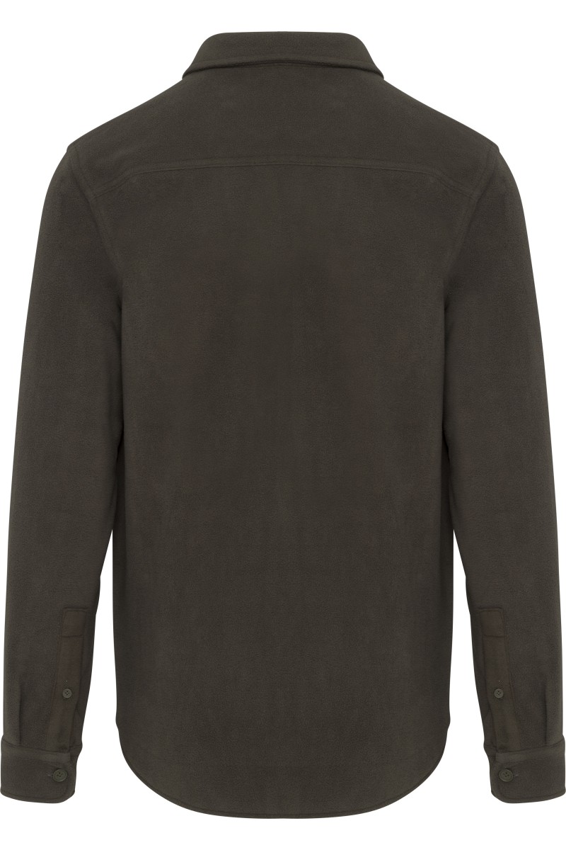 Surchemise polaire doublée sherpa polaire homme