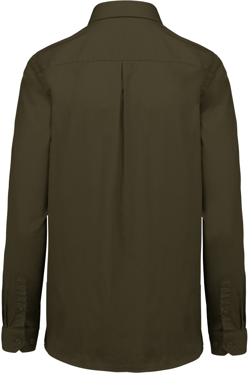 Chemise coton Nevada manches longues femme