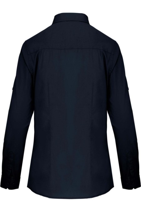 Chemise safari manches longues femme