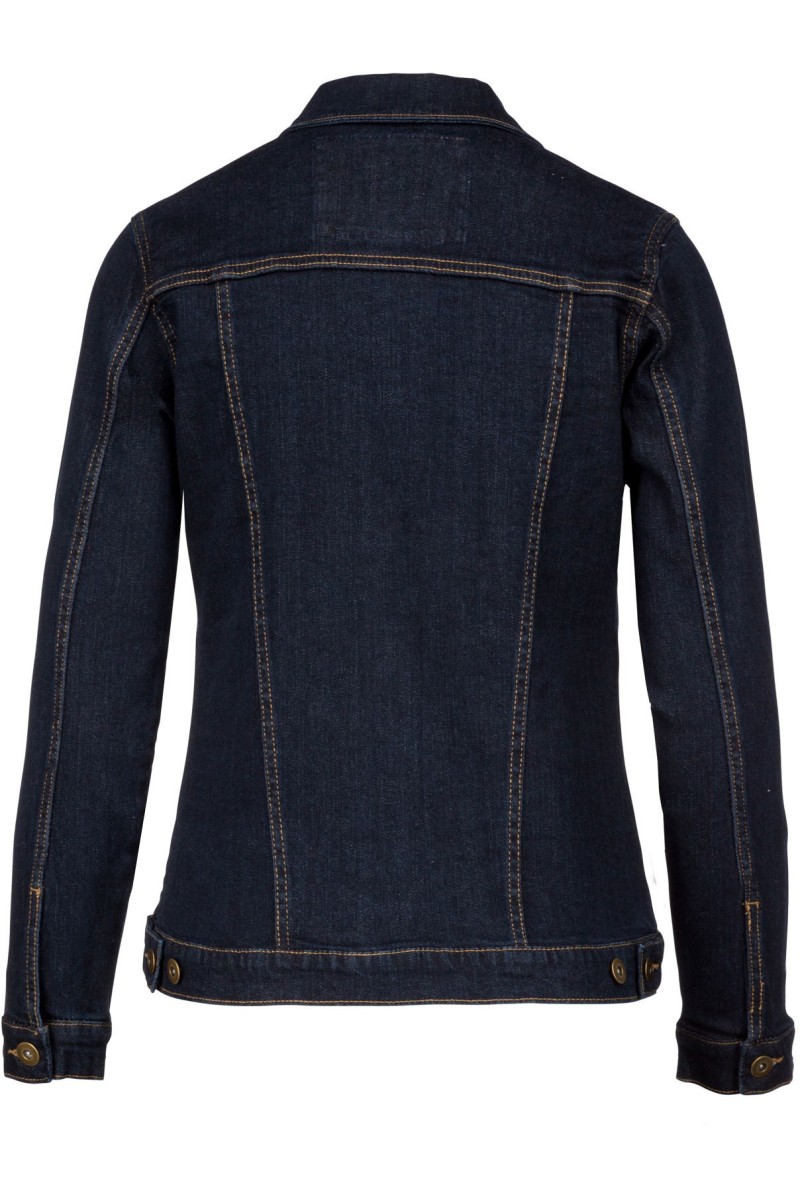 Blouson denim non doublé femme