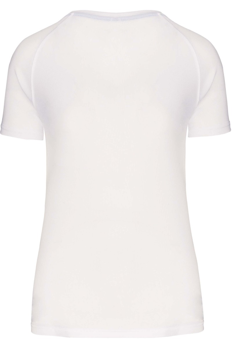 T-shirt de sport à col rond recyclé femme