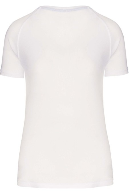 T-shirt de sport à col rond recyclé femme