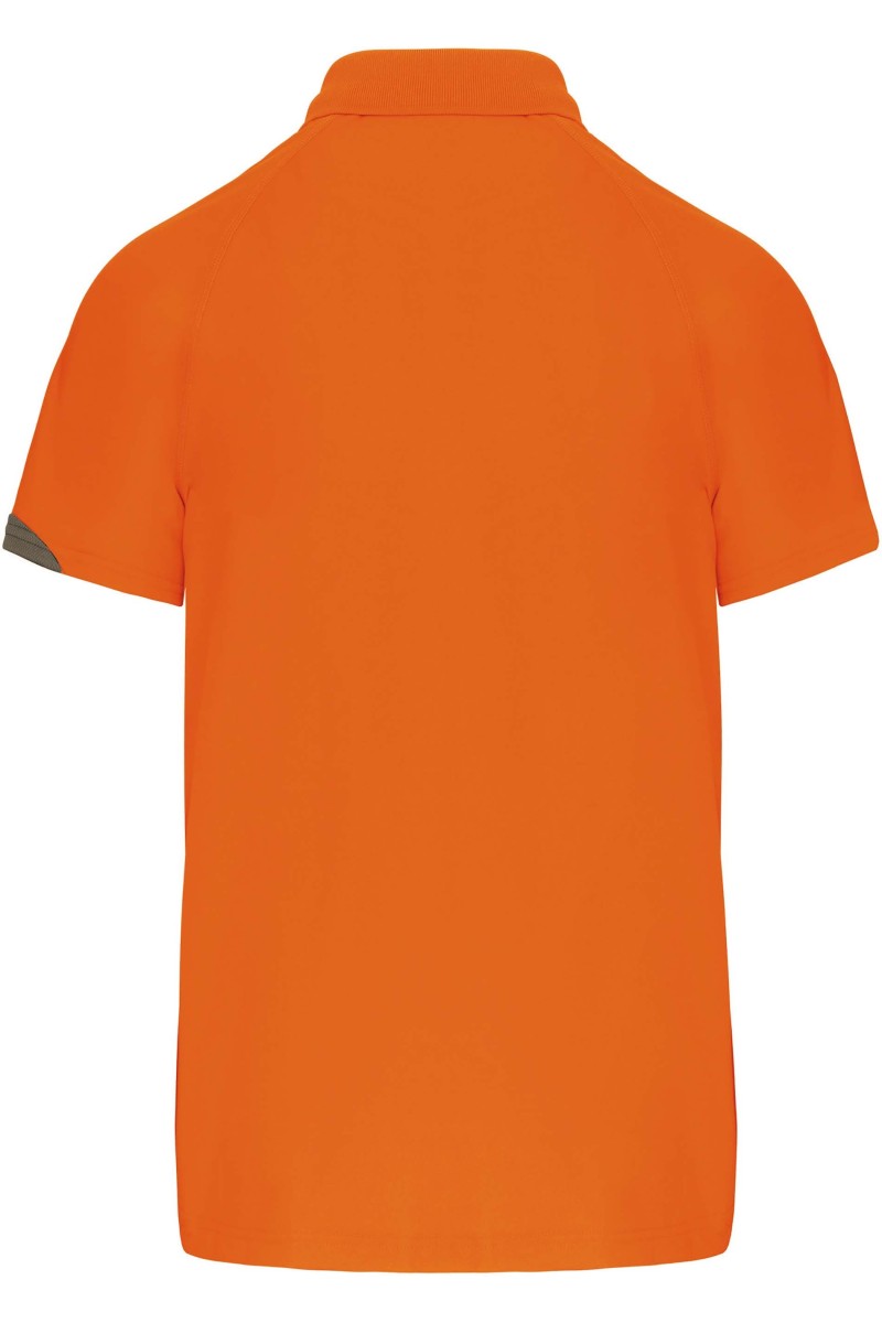 Polo de sport manches courtes unisexe