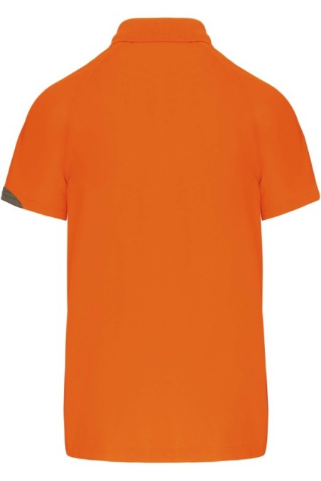 Polo de sport manches courtes unisexe