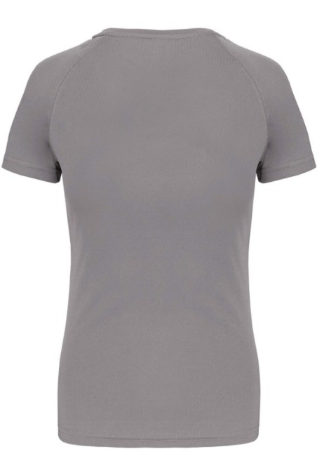 T-shirt de sport manches courtes col v femme