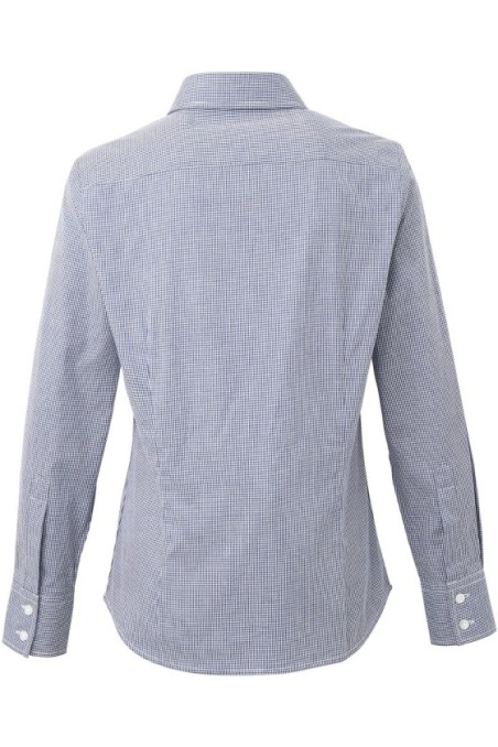 Chemise femme micro carreaux 'Vichy'