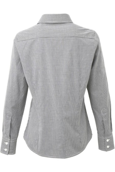 Chemise femme micro carreaux 'Vichy'