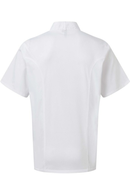 Veste chef cuisinier manches courtes Coolchecker®