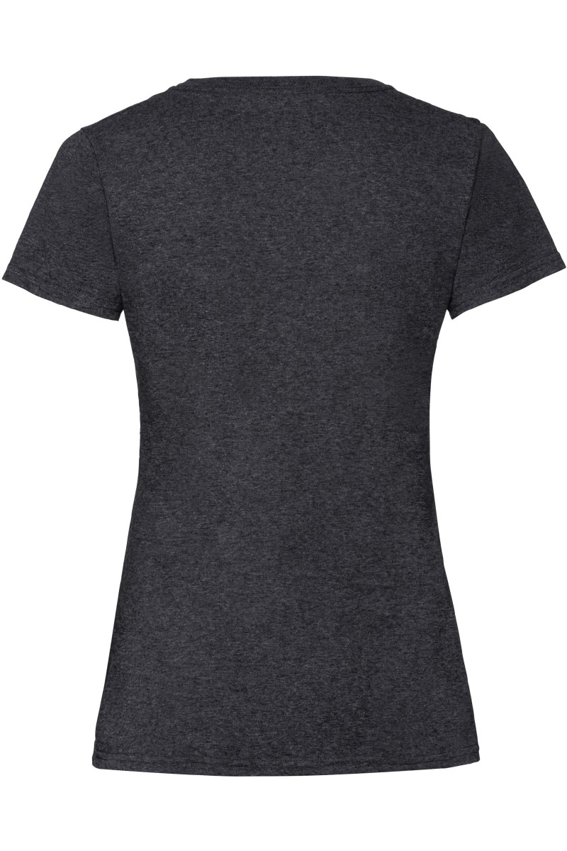 T-shirt femme col v Valueweight (61-398-0)