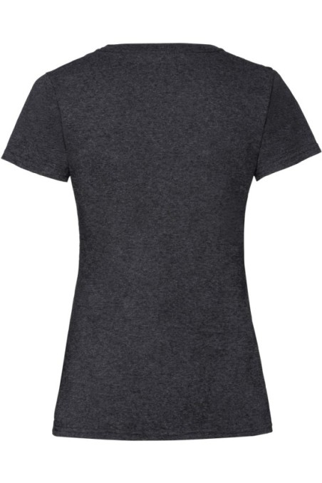 T-shirt femme col v Valueweight (61-398-0)