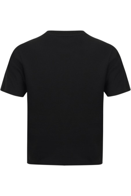 T-SHIRT COURT COUPE CARRÉE FEMME