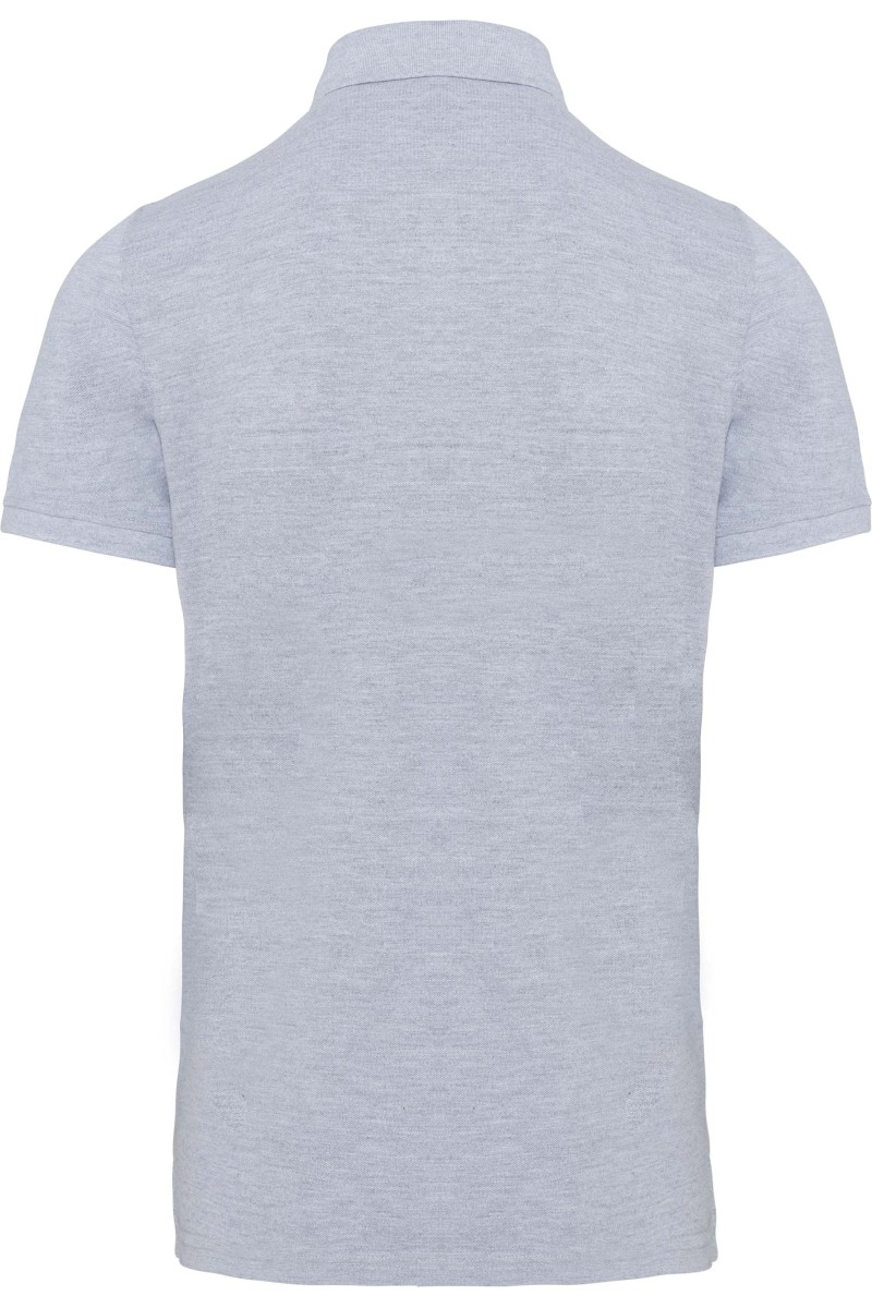 Polo col boutons pression manches courtes homme