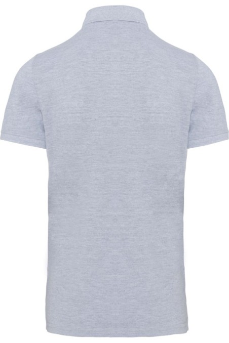 Polo col boutons pression manches courtes homme