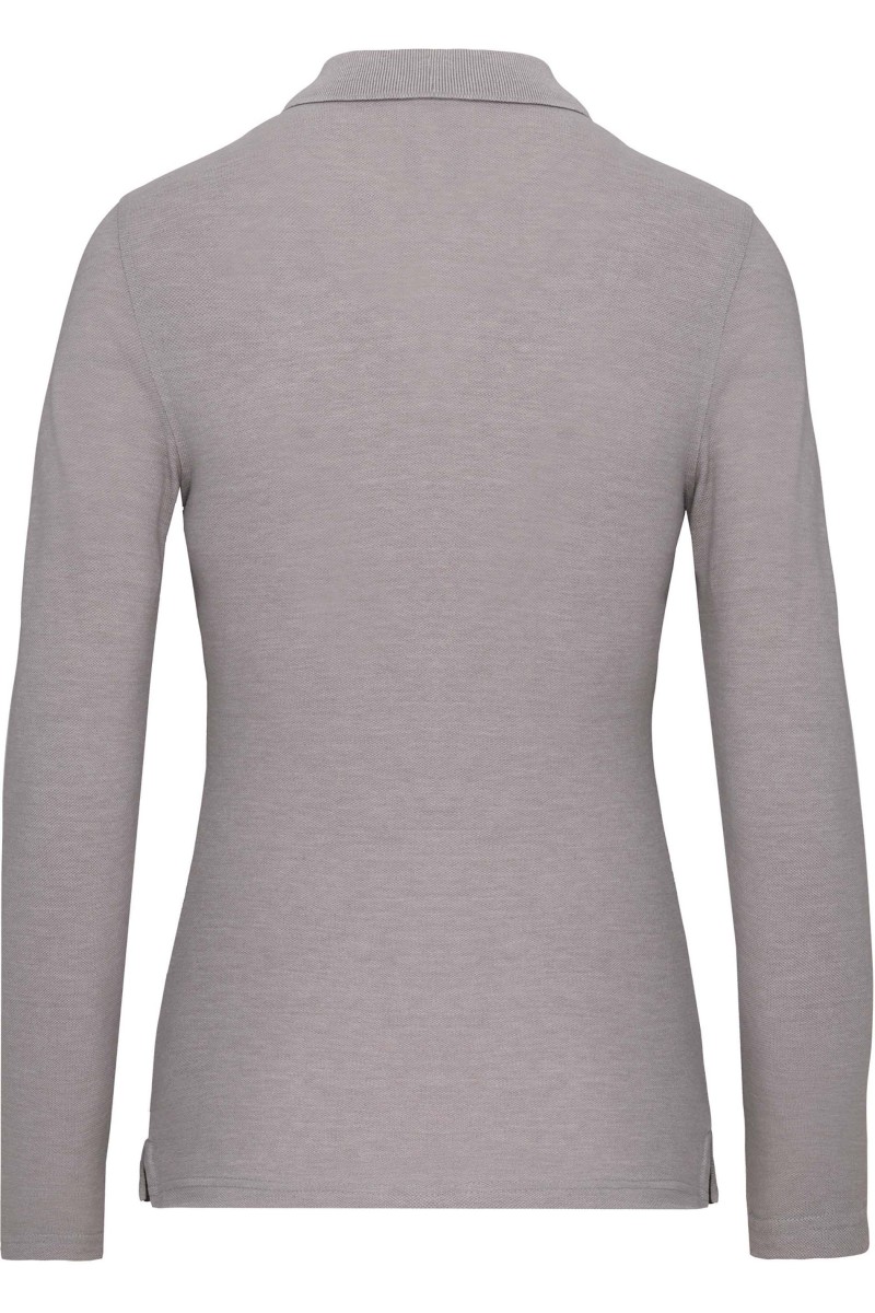 Polo manches longues femme