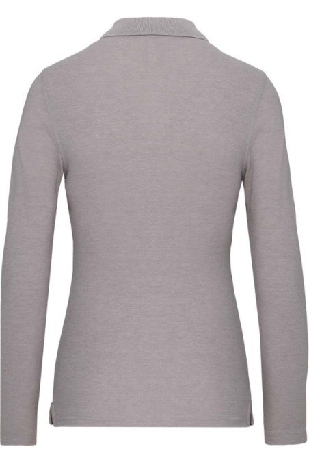 Polo manches longues femme