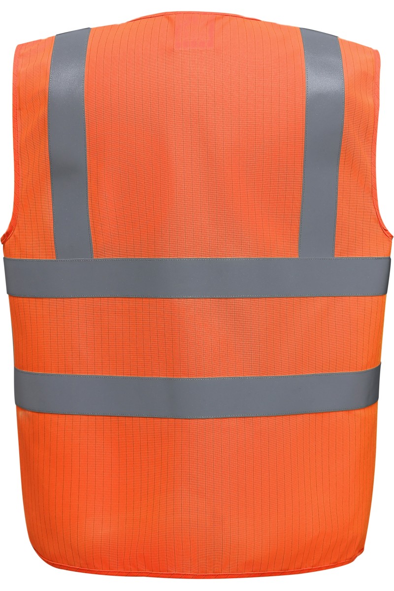 GILET HAUTE VISIBILITÉ, LSF (CHALEUR ET FLAMME) & ANTISTATIQUE
