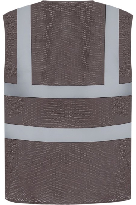 Gilet haute visibilité à maille ajourée recyclée