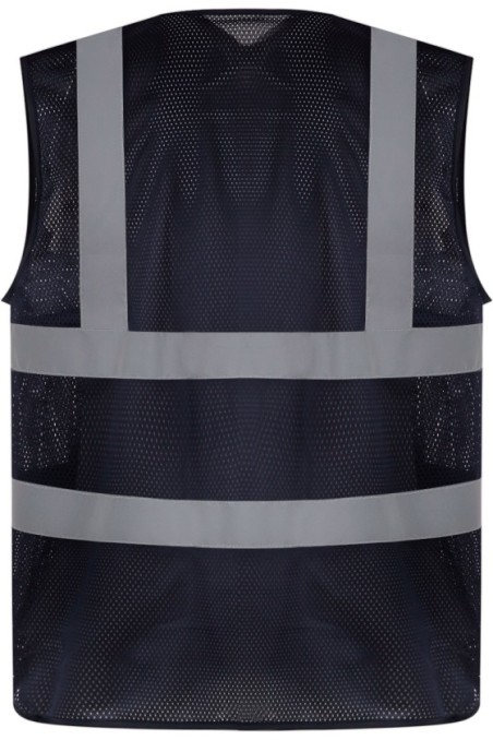 Gilet haute visibilité à maille ajourée recyclée
