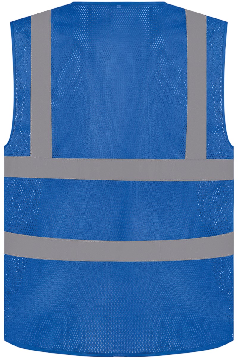 Gilet haute visibilité à maille ajourée recyclée