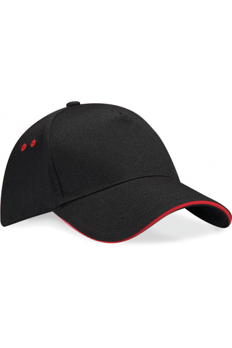 Casquette homme Ultimate à 5 panneaux sandwich contrasté