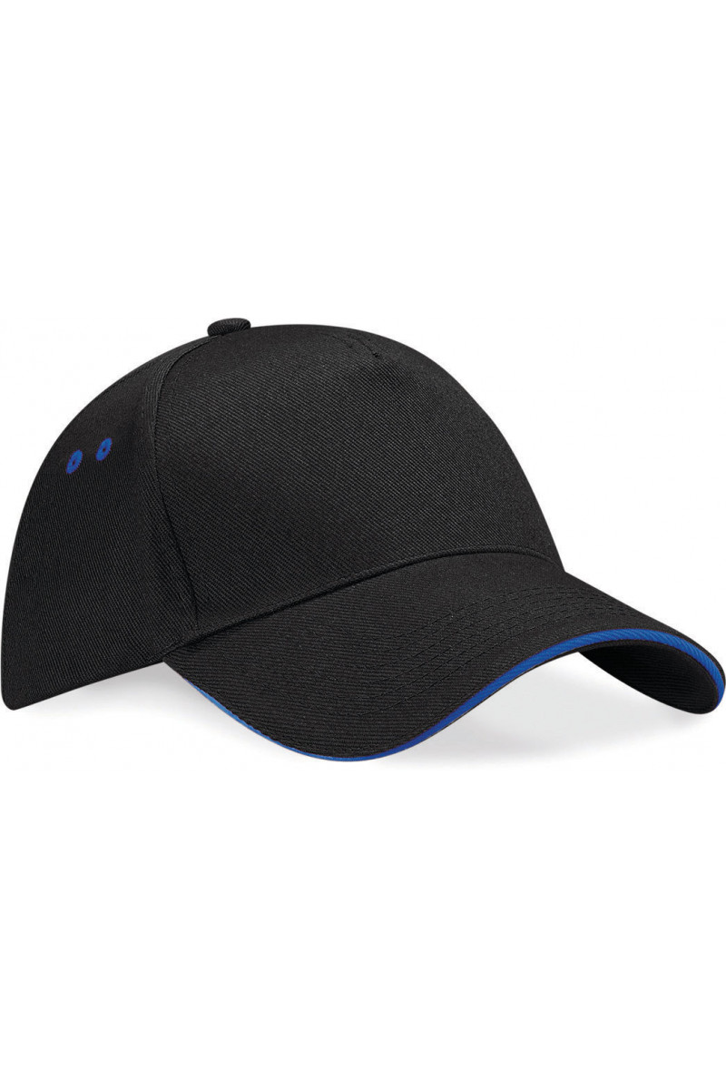 Casquette homme Ultimate à 5 panneaux sandwich contrasté