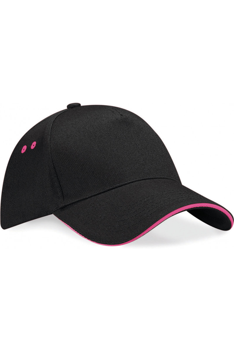 Casquette homme Ultimate à 5 panneaux sandwich contrasté