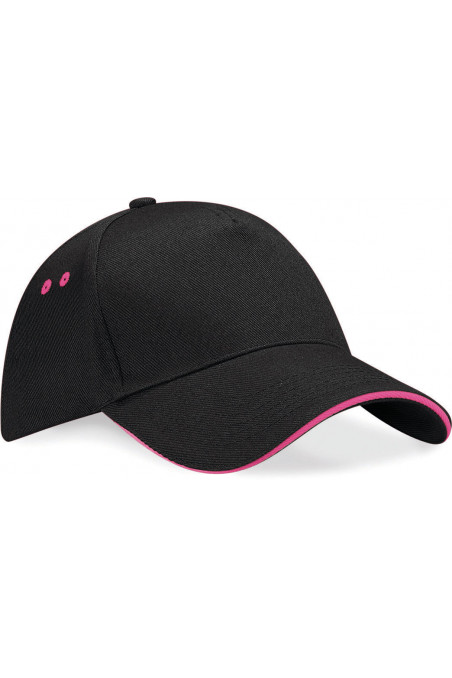 Casquette homme Ultimate à 5 panneaux sandwich contrasté